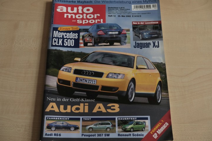 Deckblatt Auto Motor und Sport (12/2002)